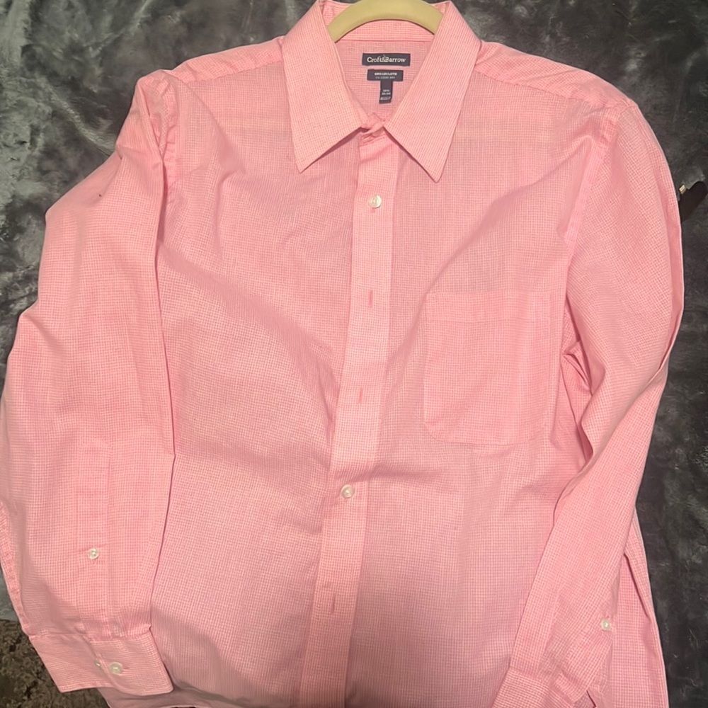 Craft and barrow button up pink